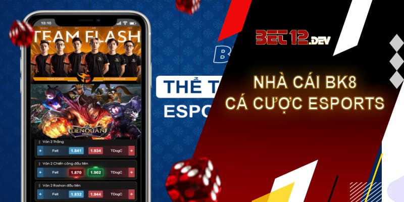 Top 5 trang cá cược esports uy tín và chất lượng nhất 2023 Nhà cái BK8 - Trang cá cược esports uy tín ăn tiền thật